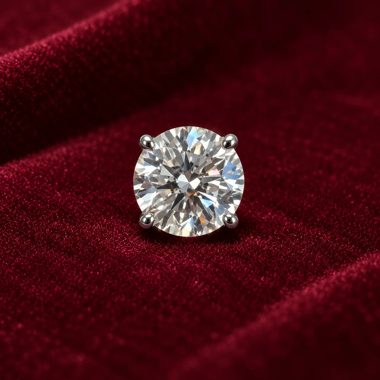 Round Diamond Studs